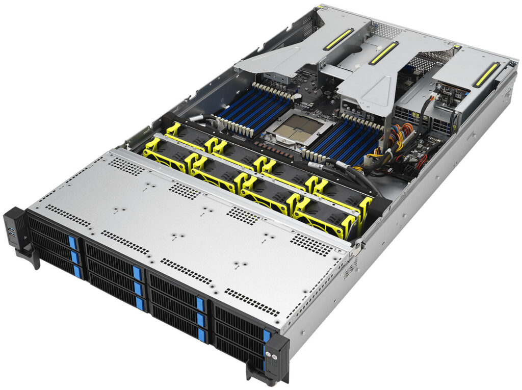 ASUS RS520A-E12-RS12U/1G/1.6KW/12NVMe/RH/OCP/GPU